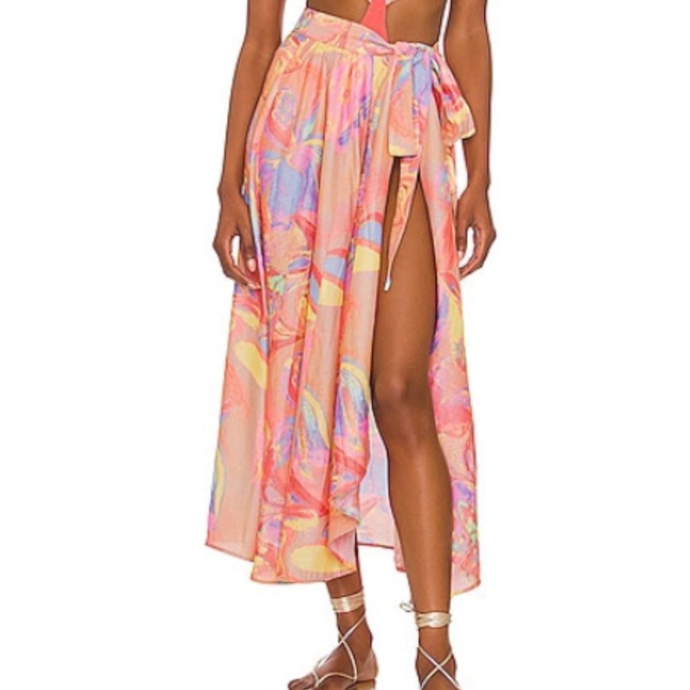 [Never Worn] Multi Color Swim Cover Up